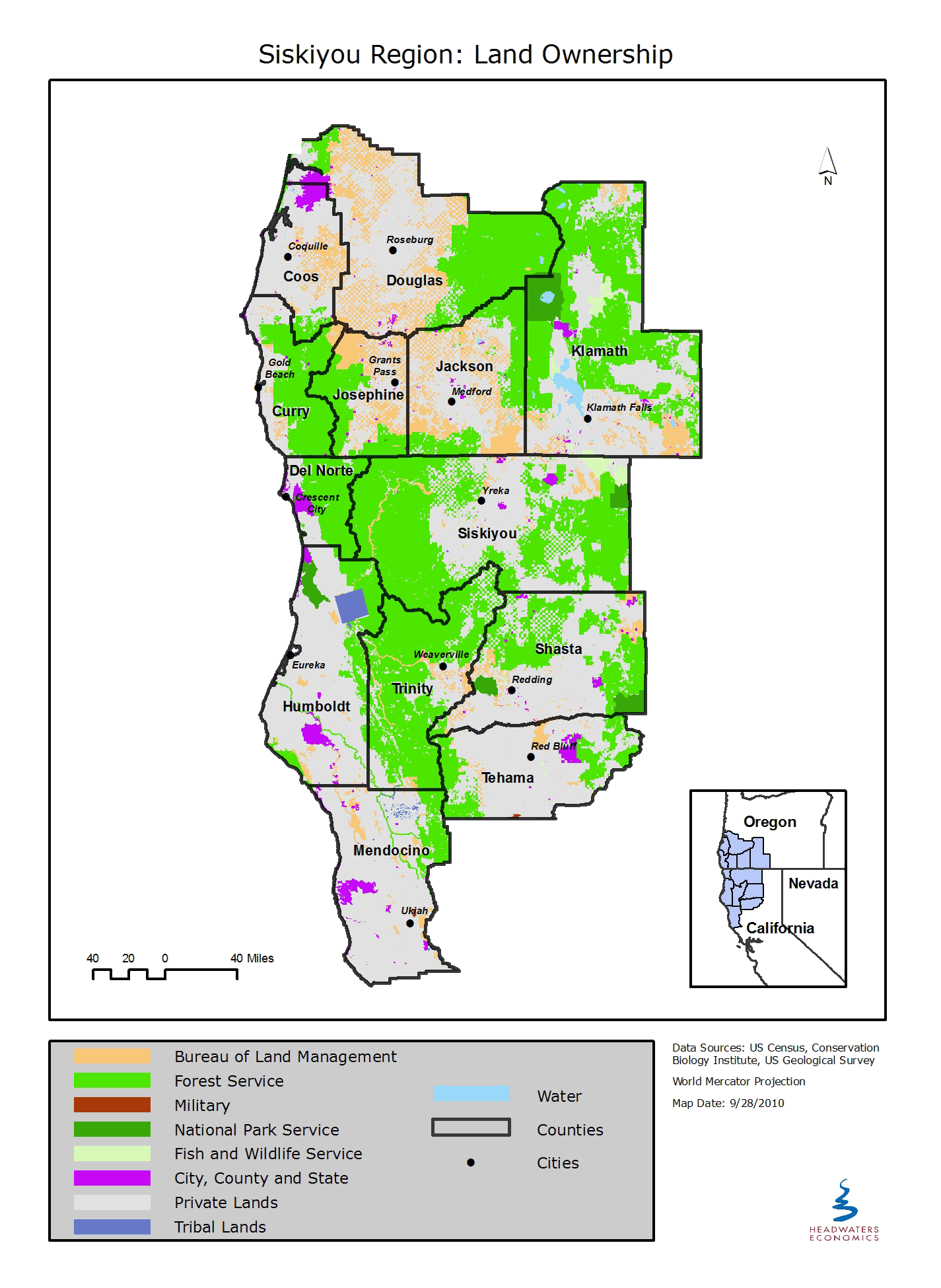 The Siskiyou Region Demographic, Economic, and Fiscal Fundamentals