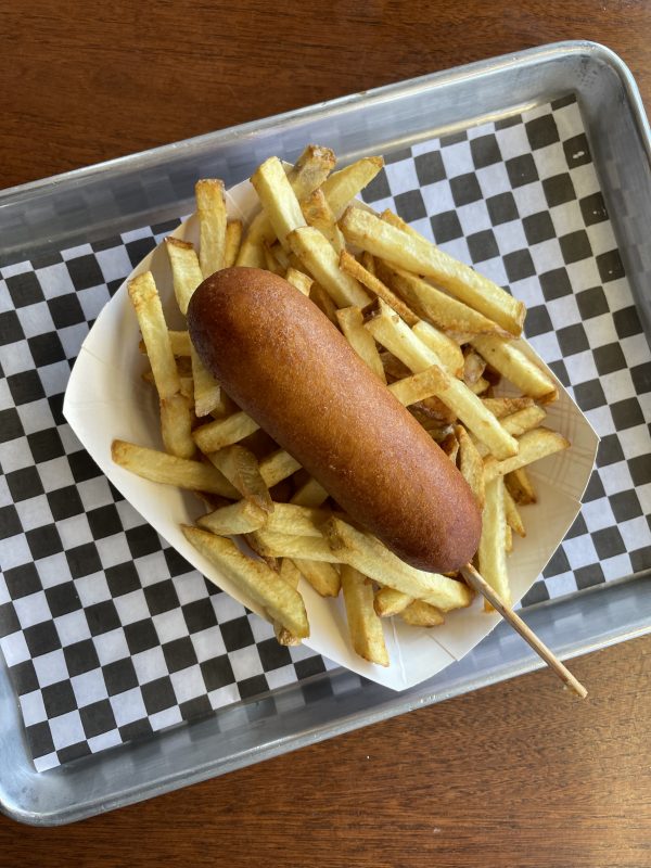 Corn Dog w/ Fries Healdsburger
