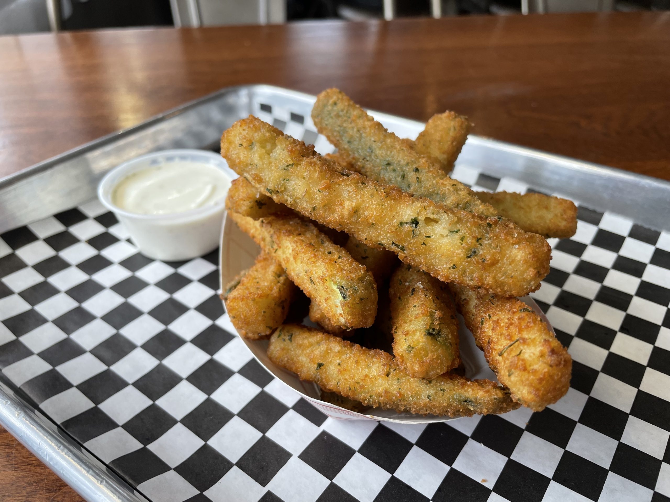 Fried Zucchini Sticks Healdsburger