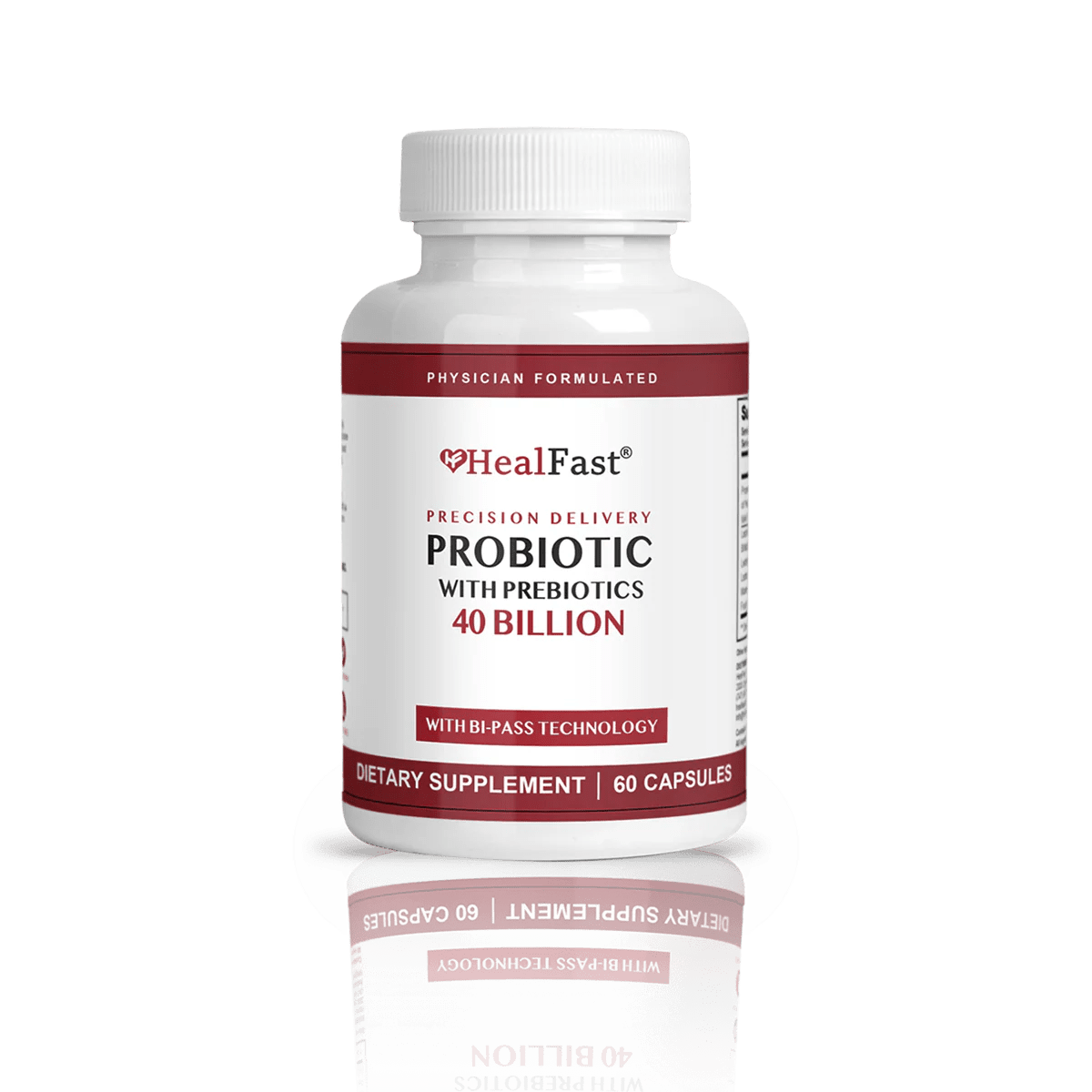 Probiotic 40 Billion CFU with Prebiotics HealFast