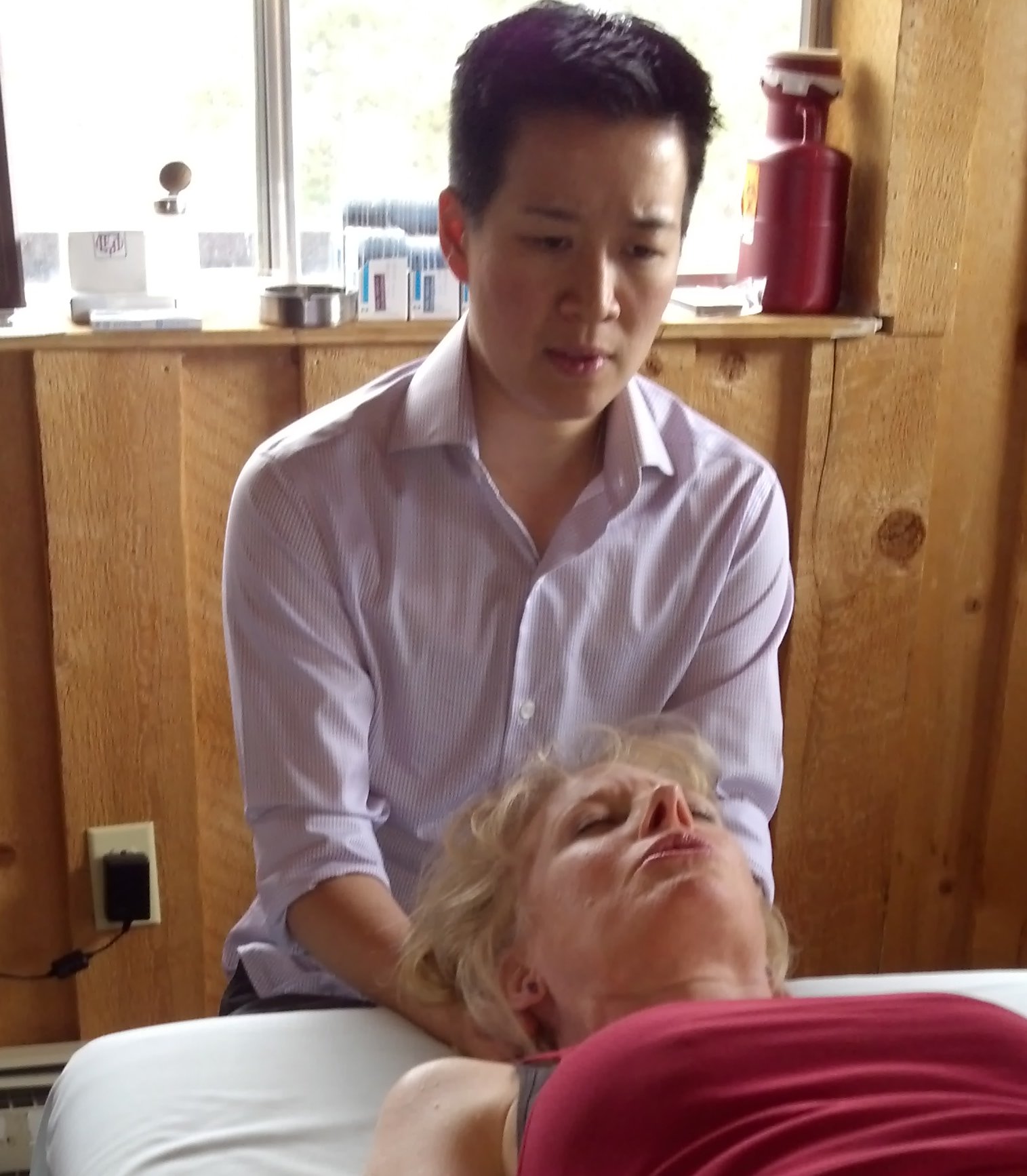 Christine Nguyen, licensed acupuncturist in the state of Colorado