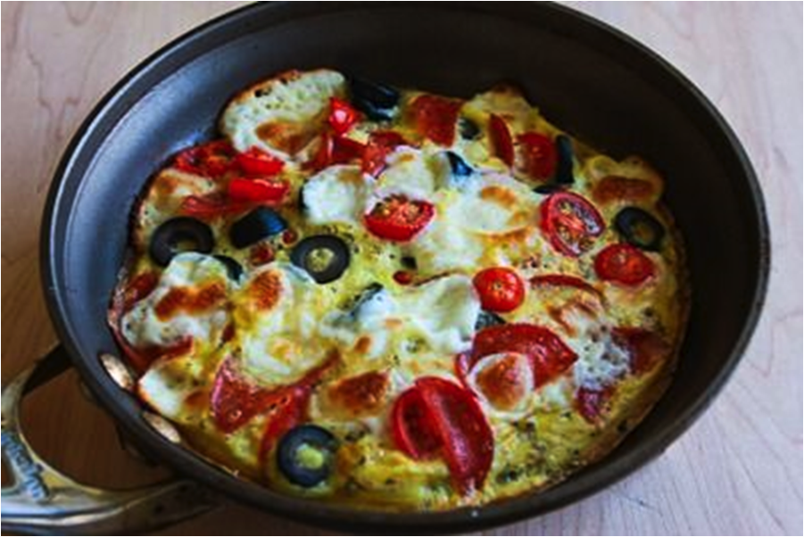 EggCrust Breakfast Pizza Healing Lifestyles & Spas
