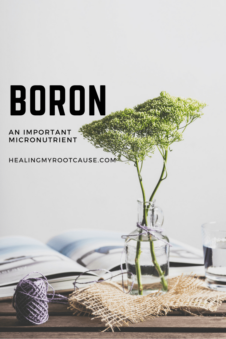 BoronA Mineral that can do so much for chronic illness Healing My