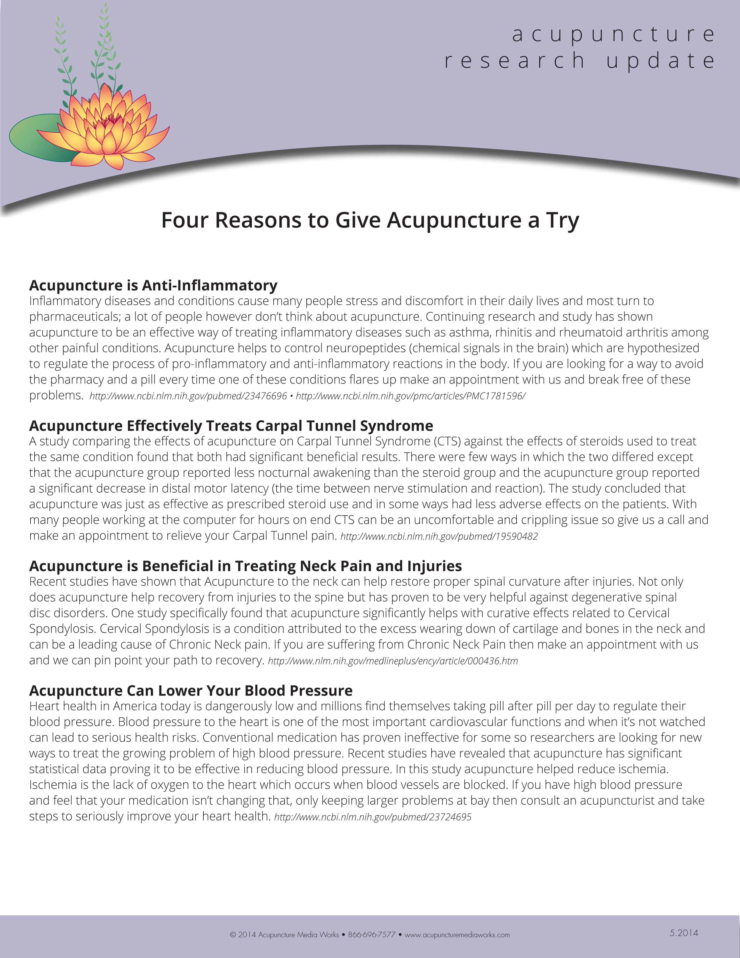 4 Reasons To Give Acupuncture a Try Healing with Zen