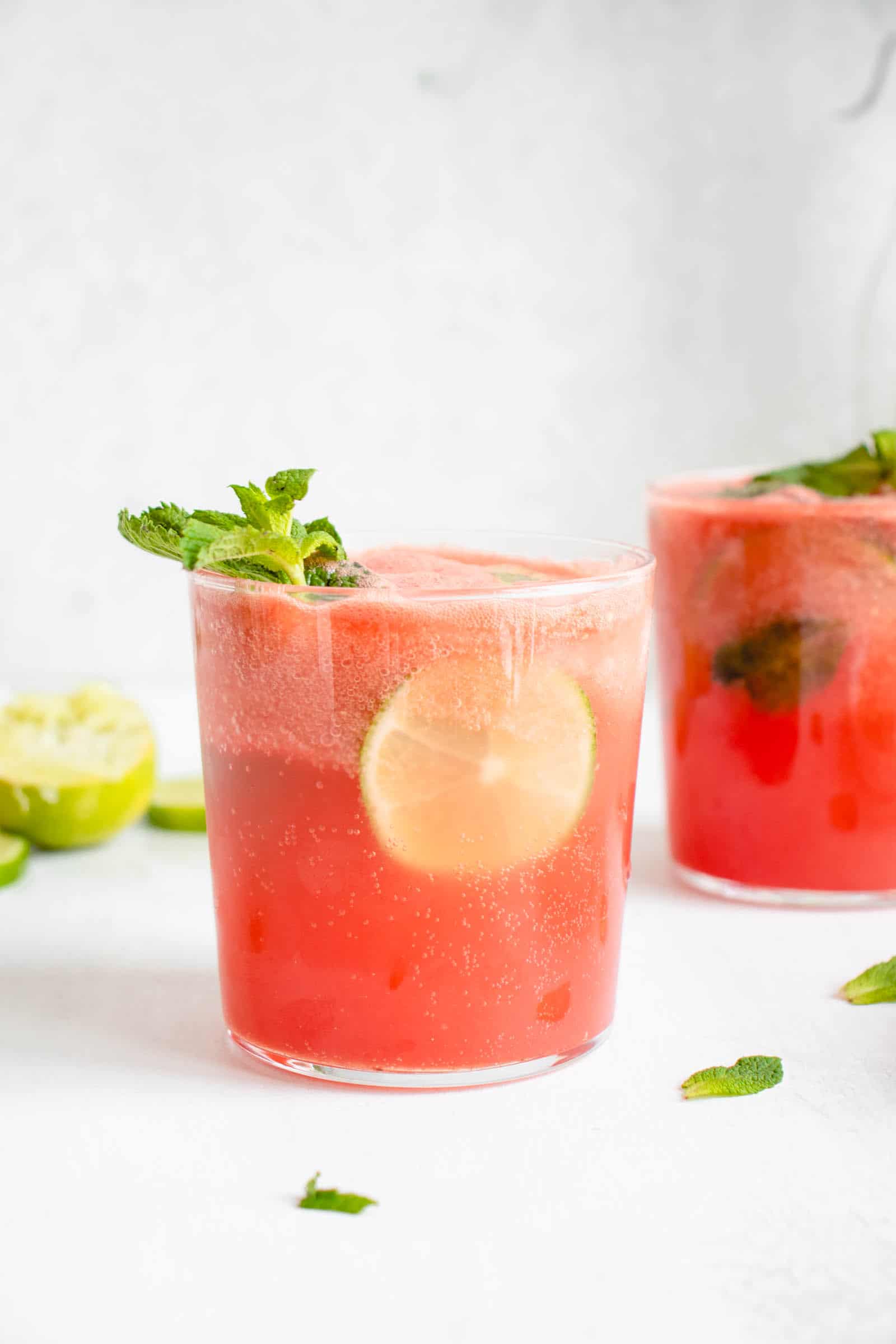Paleo Watermelon Mojito Mocktail (SugarFree) • Heal Me Delicious