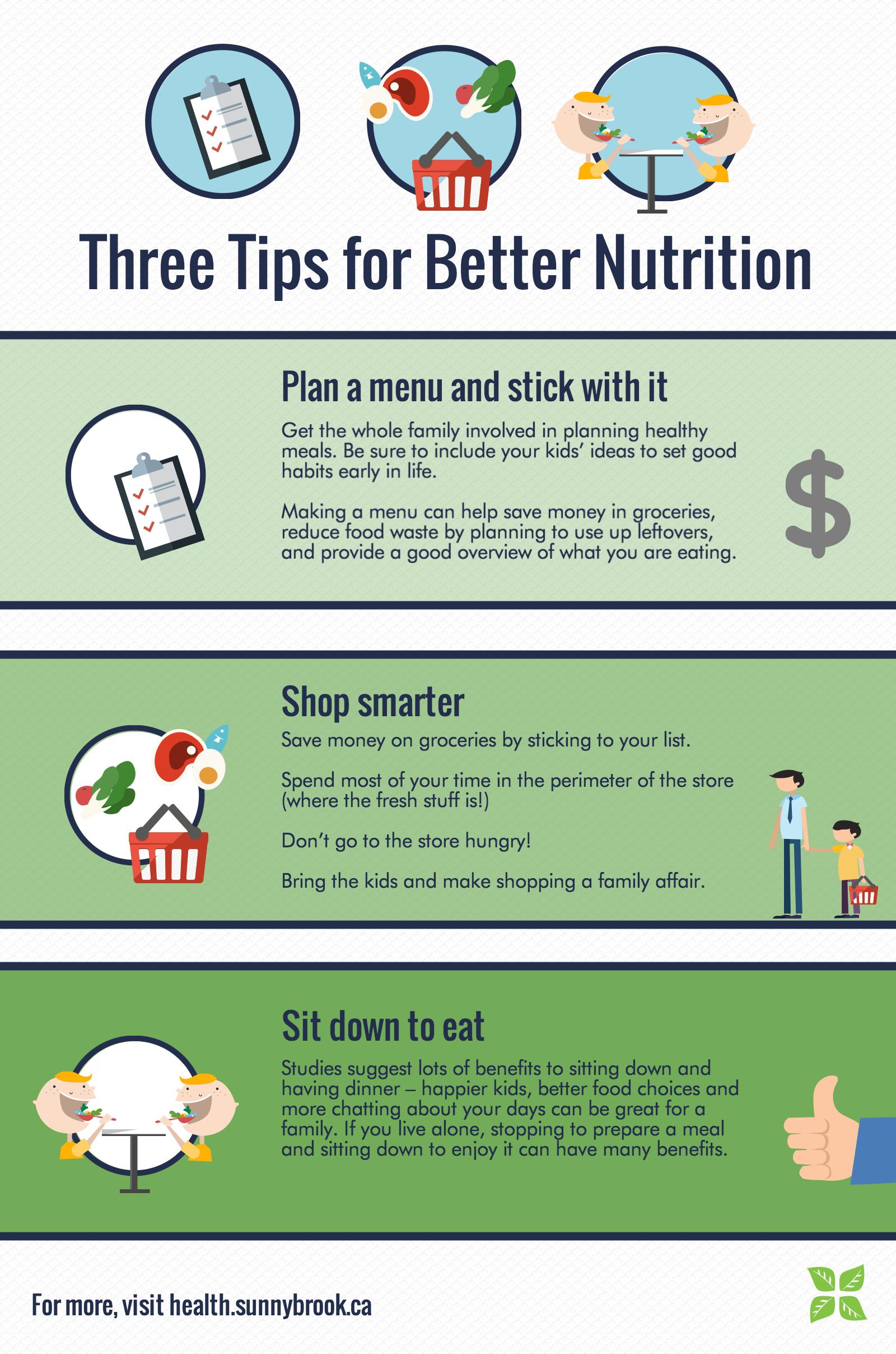 3 easy ways to better nutrition