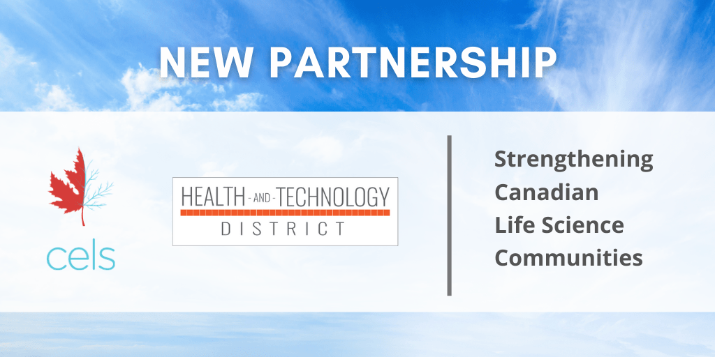 The Health and Technology District announces partnership with Canadian Entrepreneurs in Life