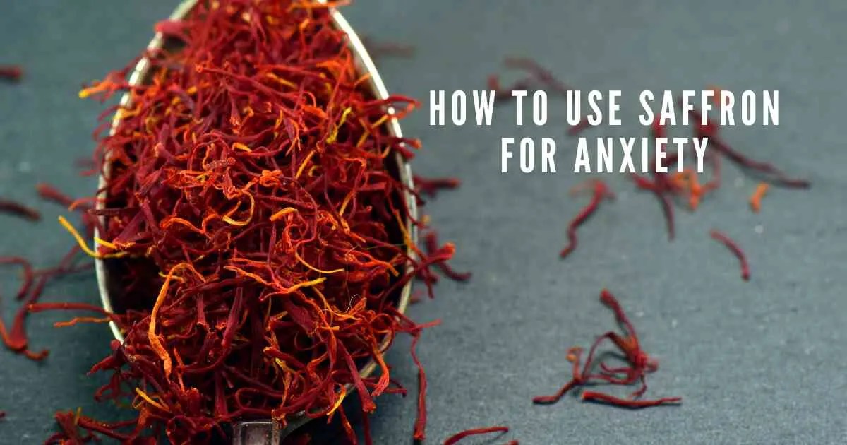 How to use saffron for anxiety ⋆ Health tips