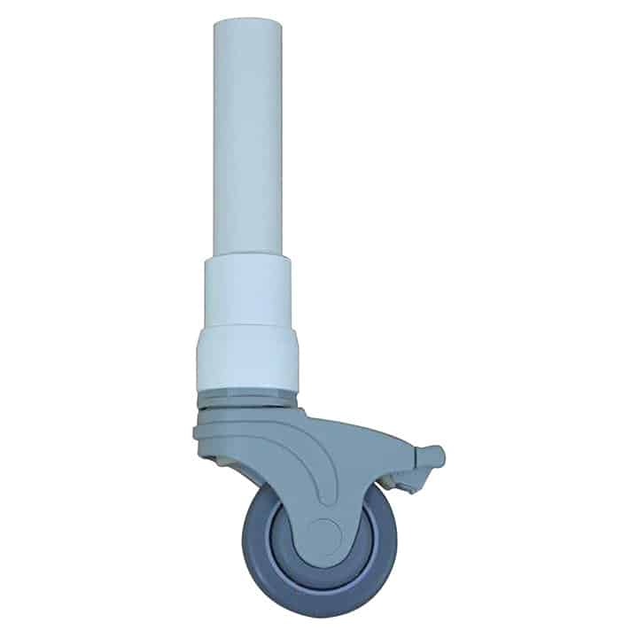 MJM Wide shower chair 22" flatstock seat w/drain holes & Below Knee Amputee