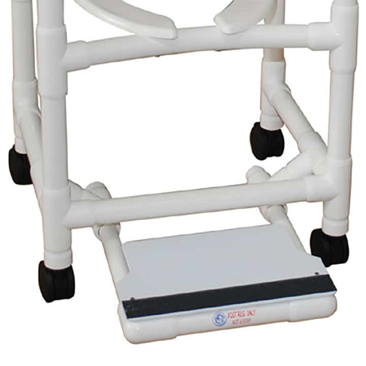 Sliding Footrest 22" for MJM Shower Chairs Healthcare DME USA