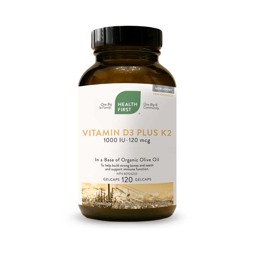 Vitamin D3 Plus K2 Health First Network