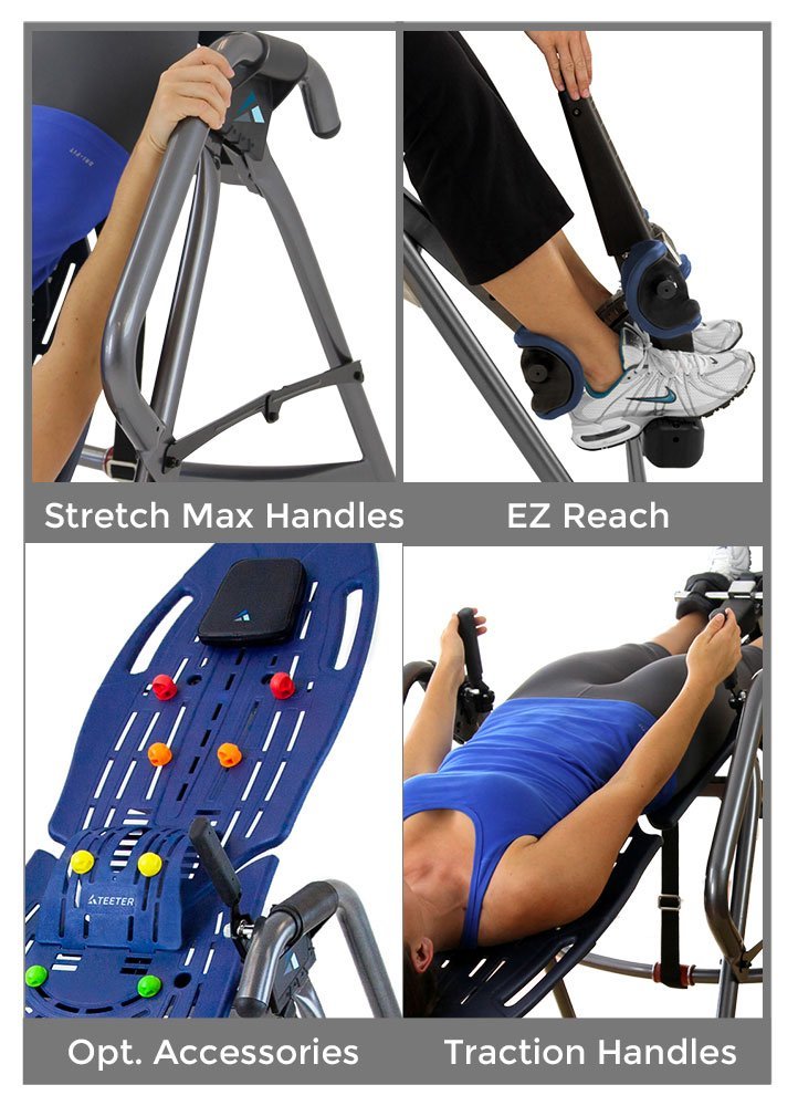 Teeter Hang Ups Inversion Table EP960 and EP960 Ltd. with Back Pain