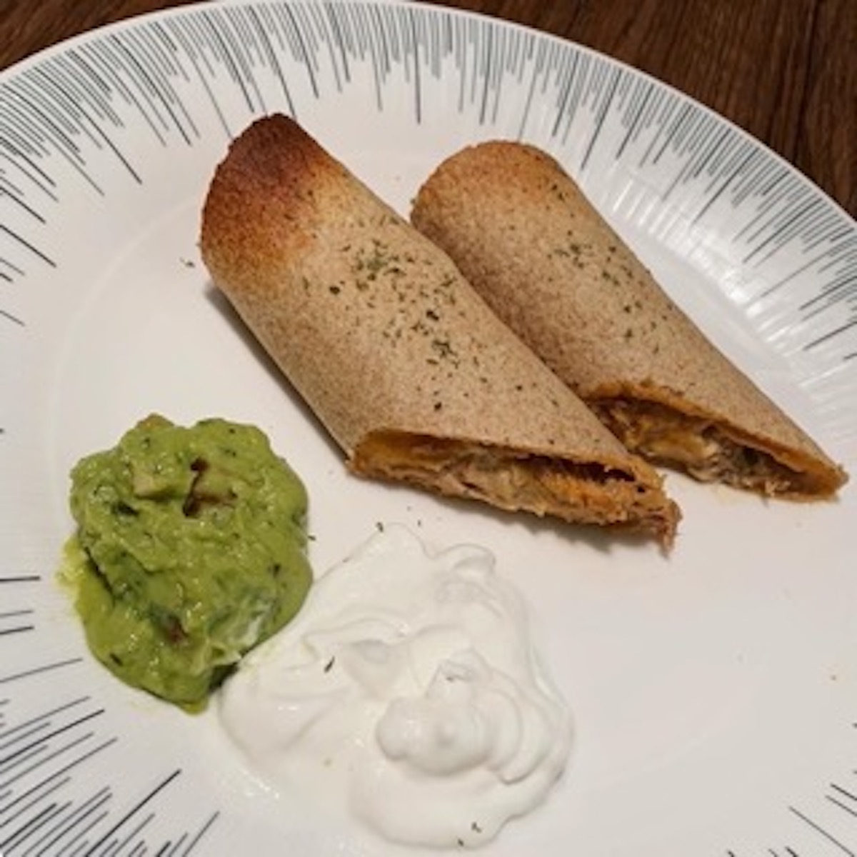 CREAMY PORK TAQUITOS Healthfull Cravings