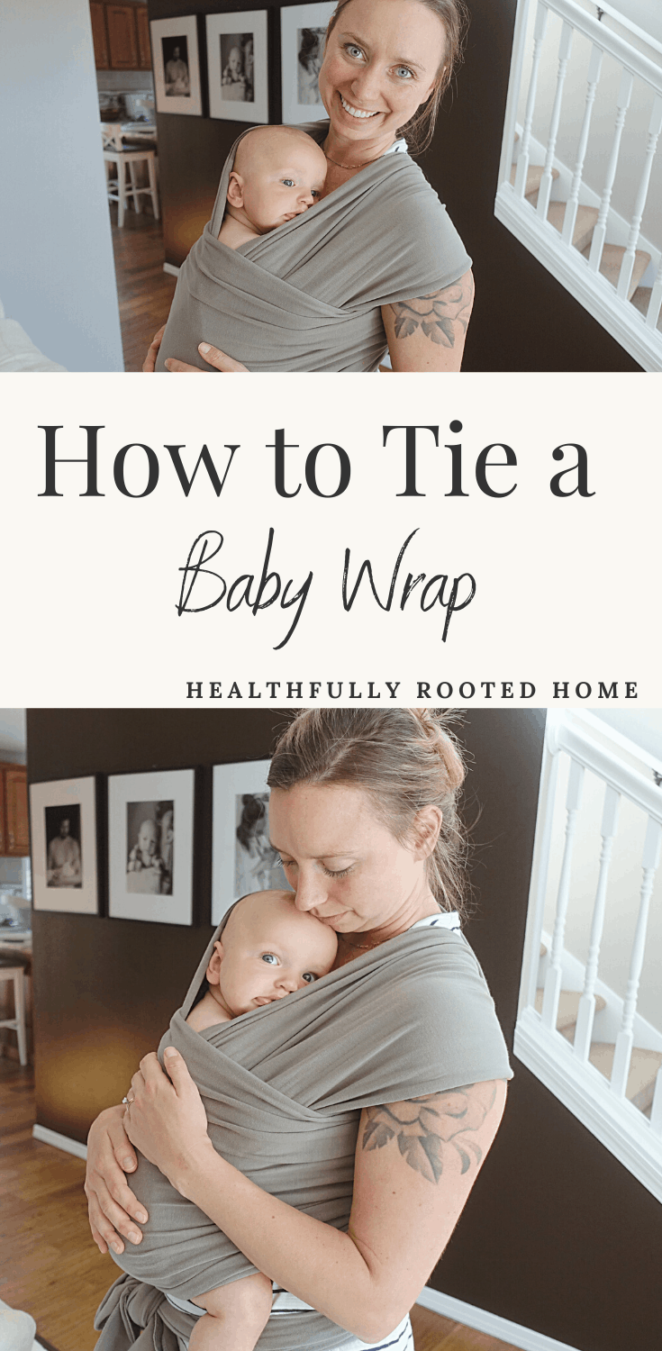 Baby Wrap Instructions Boba & Moby Wraps Healthfully Rooted Home