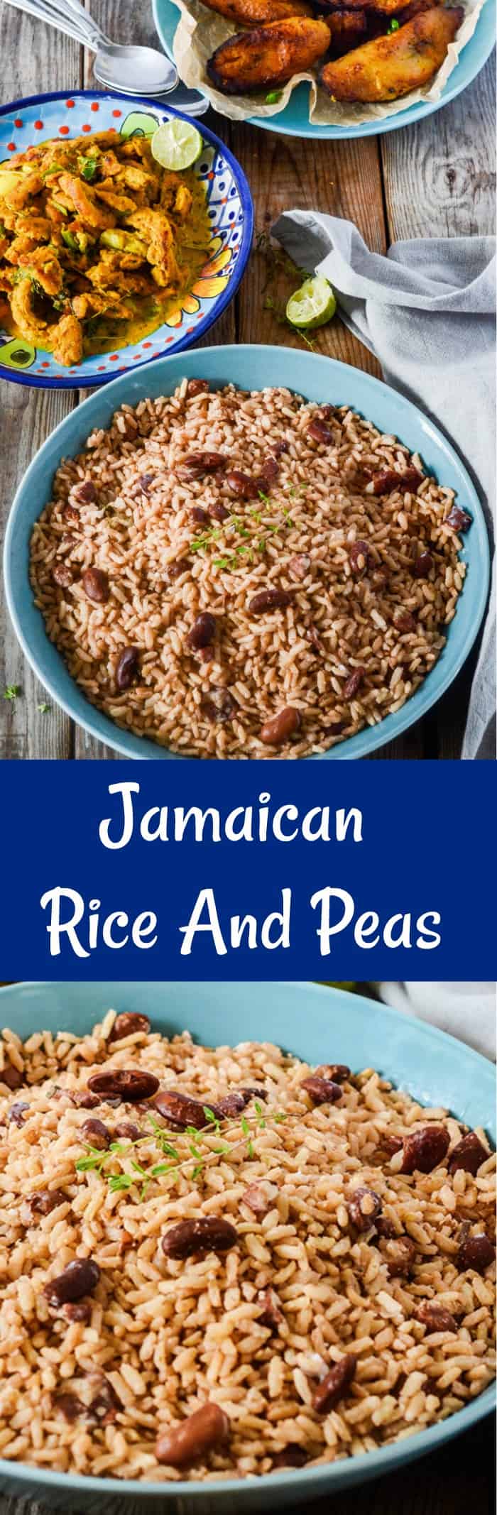 Jamaican Rice And Peas Recipe Healthier Steps