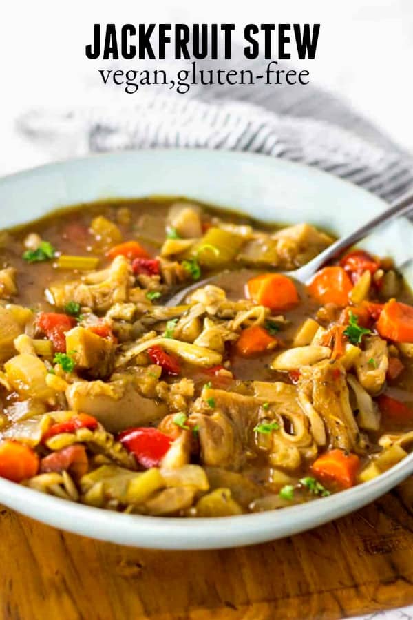 Vegan Jackfruit Stew Healthier Steps