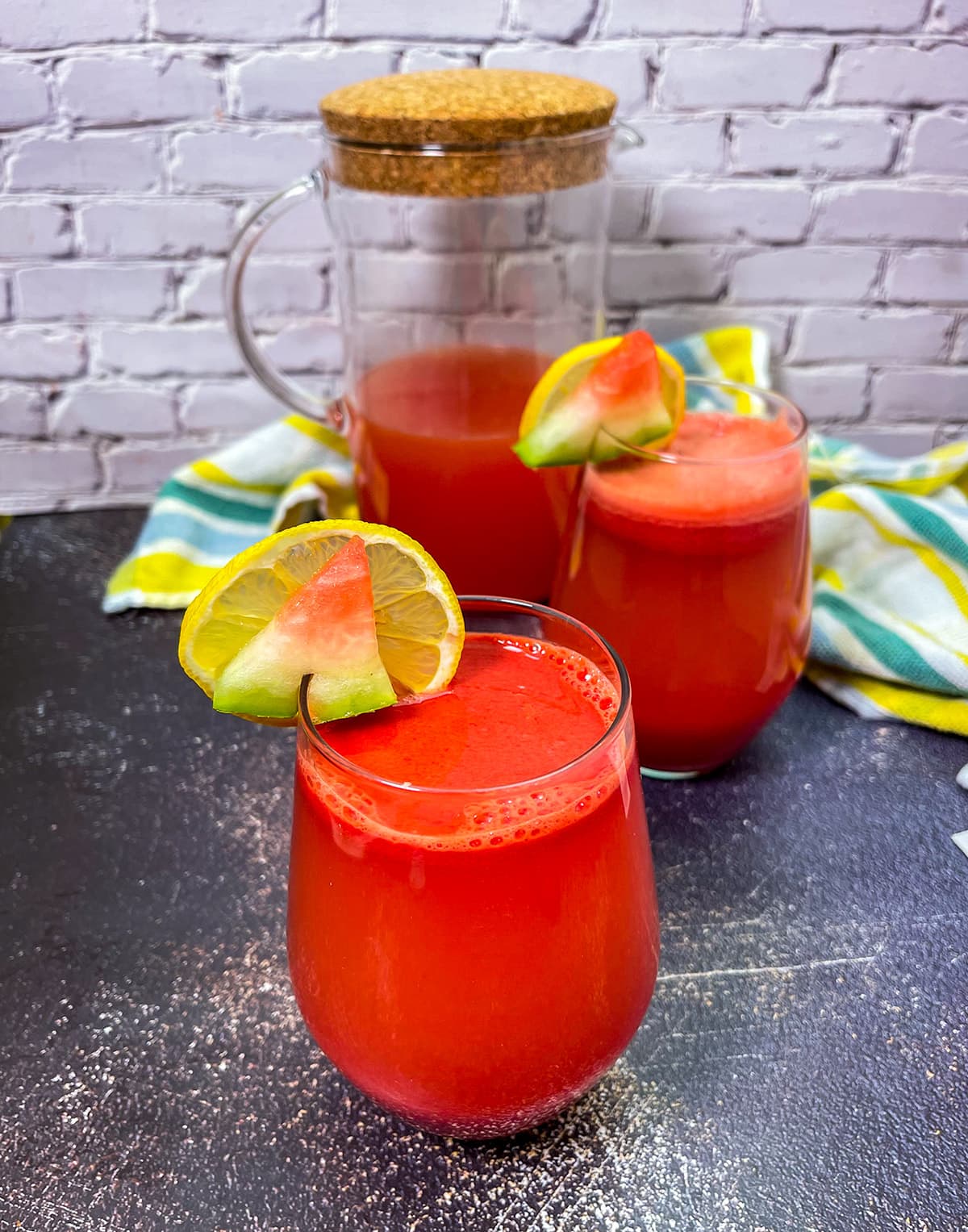 Watermelon Lemonade Healthier Steps