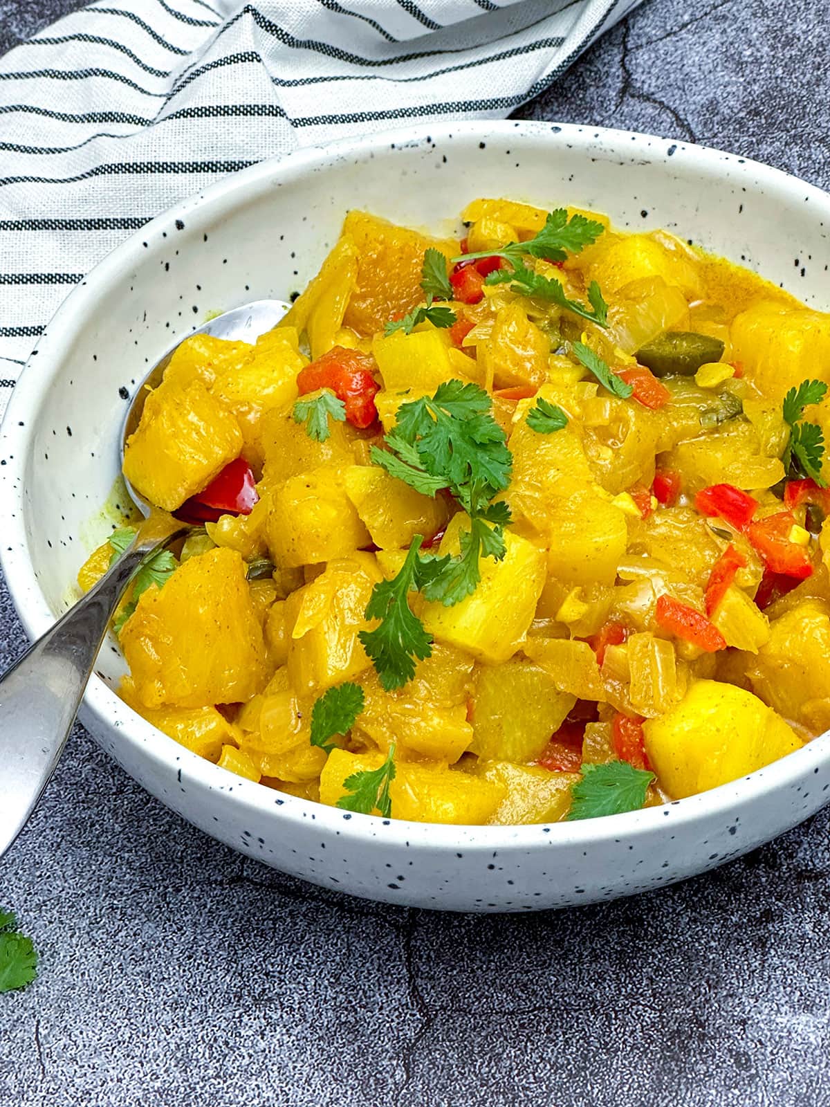Pineapple Curry Healthier Steps