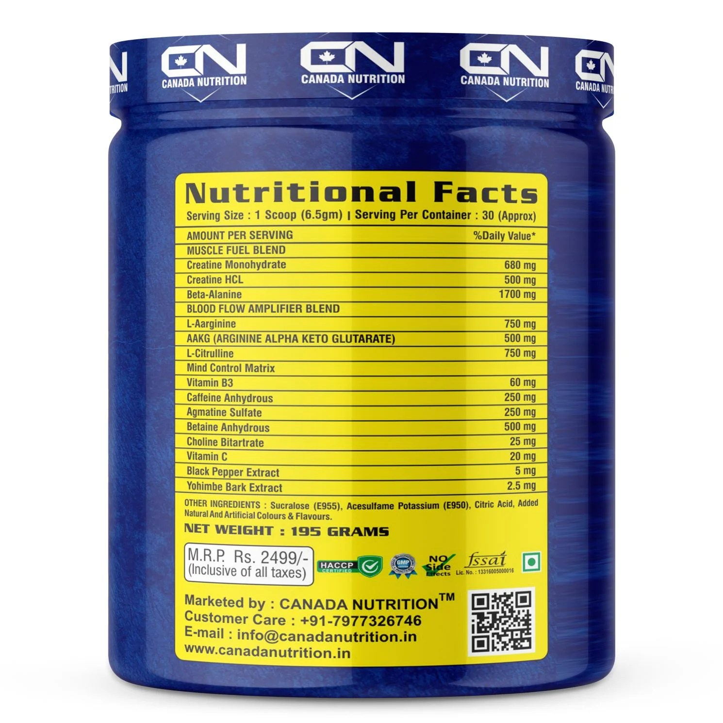 Canada Nutrition Venom Series Preworkout Healthmaker