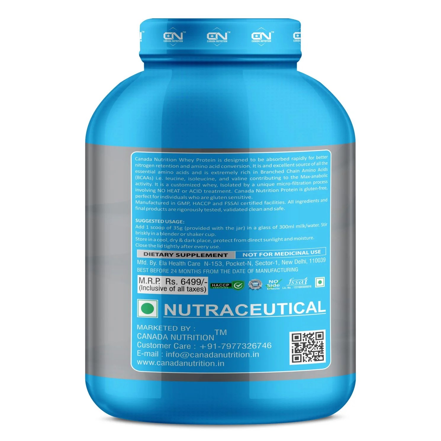 Canada Nutrition 100 Pure Whey Protein Healthmaker