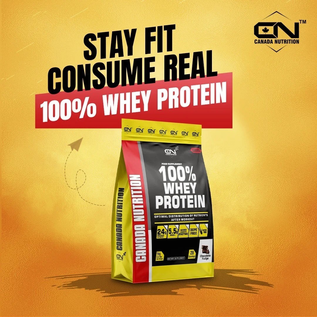Canada Nutrition 100 Whey Protein Powder Healthmaker