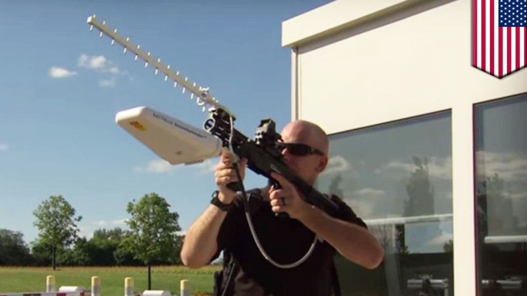 Antidrone rifle lets people shoot