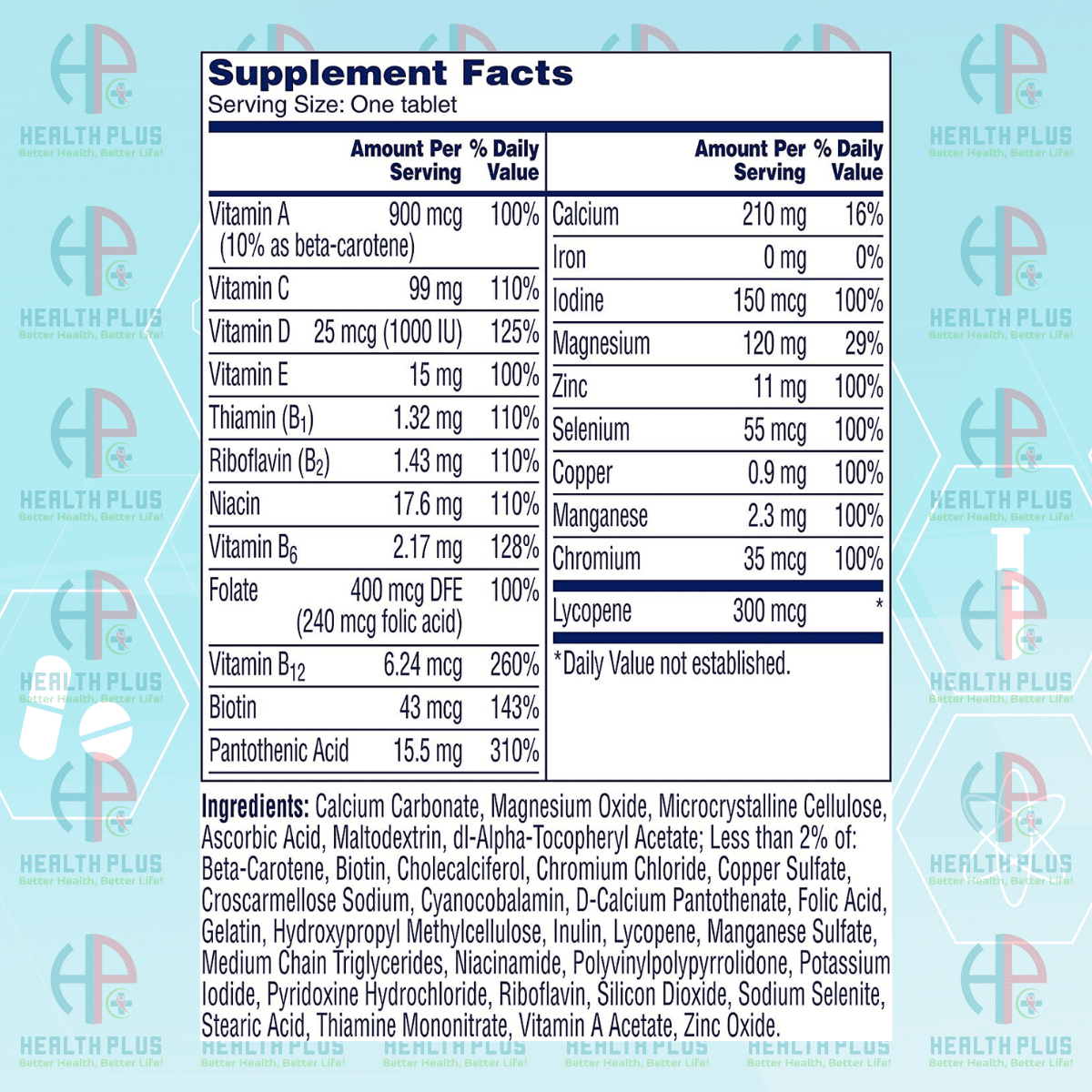 One A Day Men Best Multivitamin in Bangladesh, Boost Health