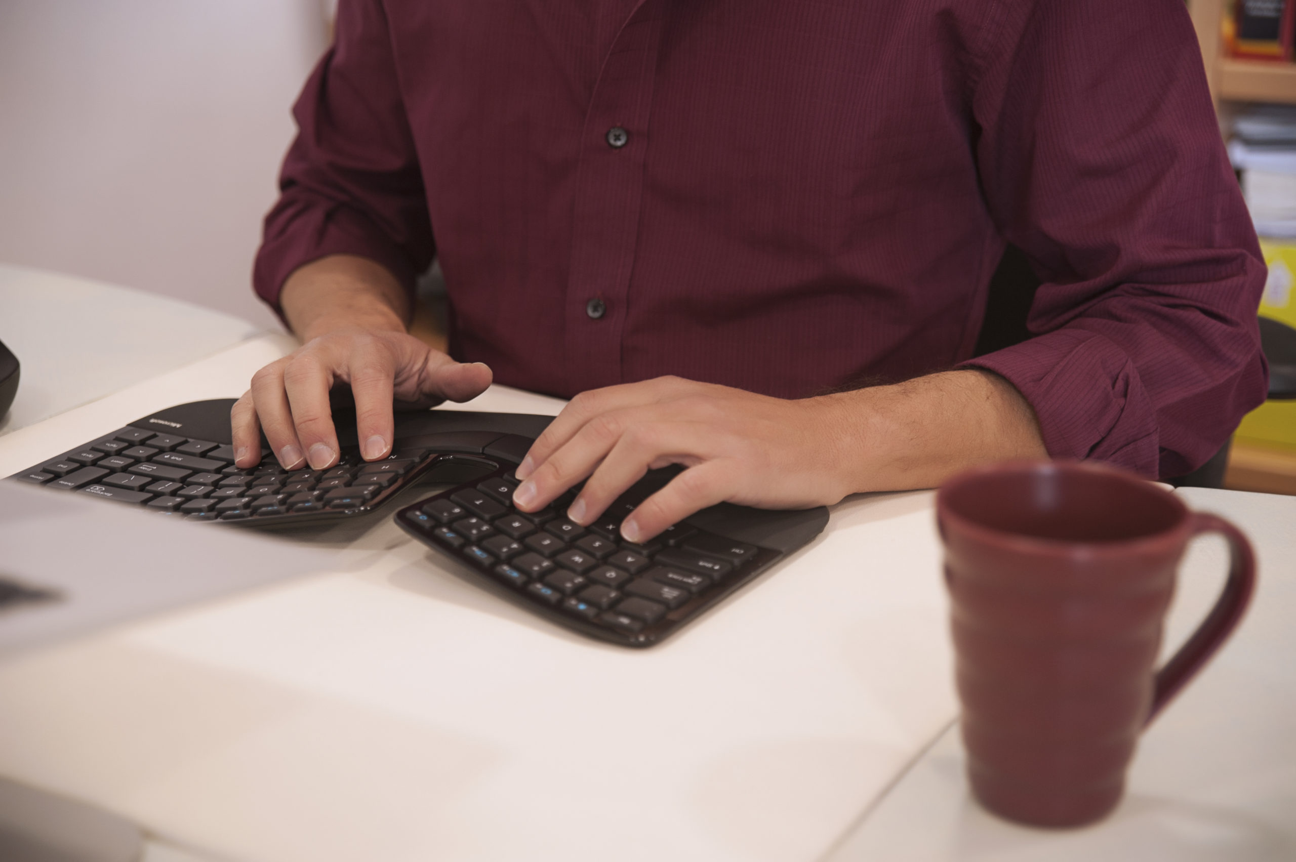 Choosing the Right Keyboard for Your Ergonomic Desk Setup HealthPostures