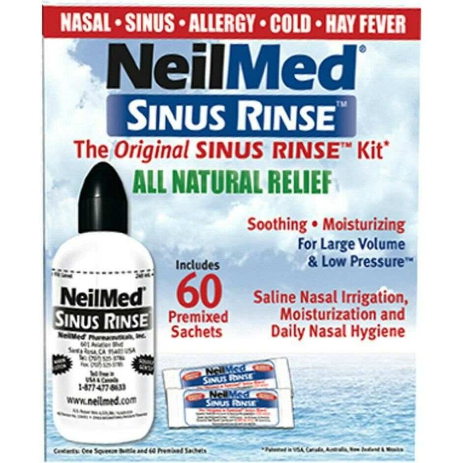 Neilmed Sinus Rinse Kit 60pk Healthwave Ireland