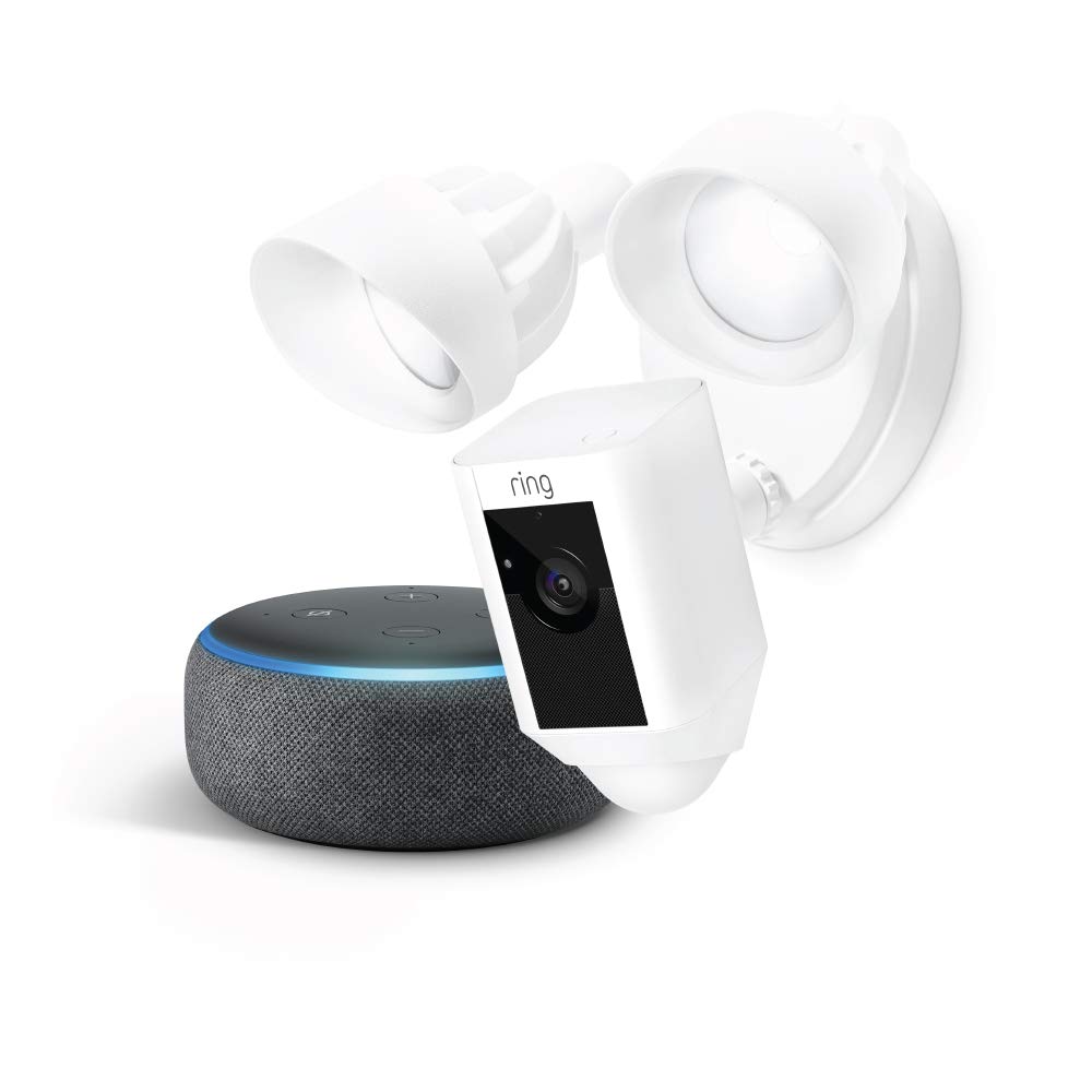Ring Floodlight Camera MotionActivated HD Security Cam TwoWay Talk