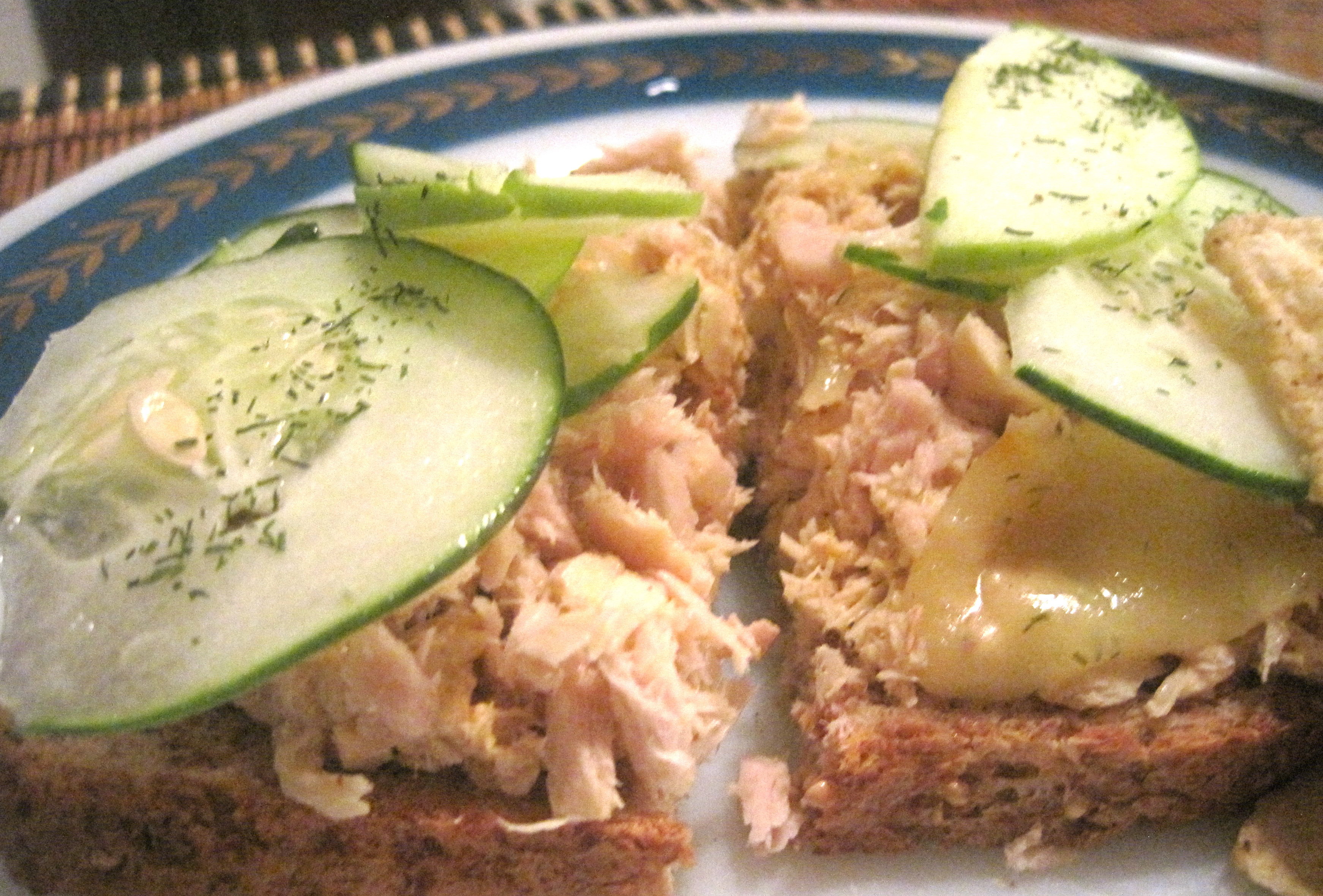 » Blog Archive Open Faced Tuna Melt with Dill Havarti & Apple Healthy