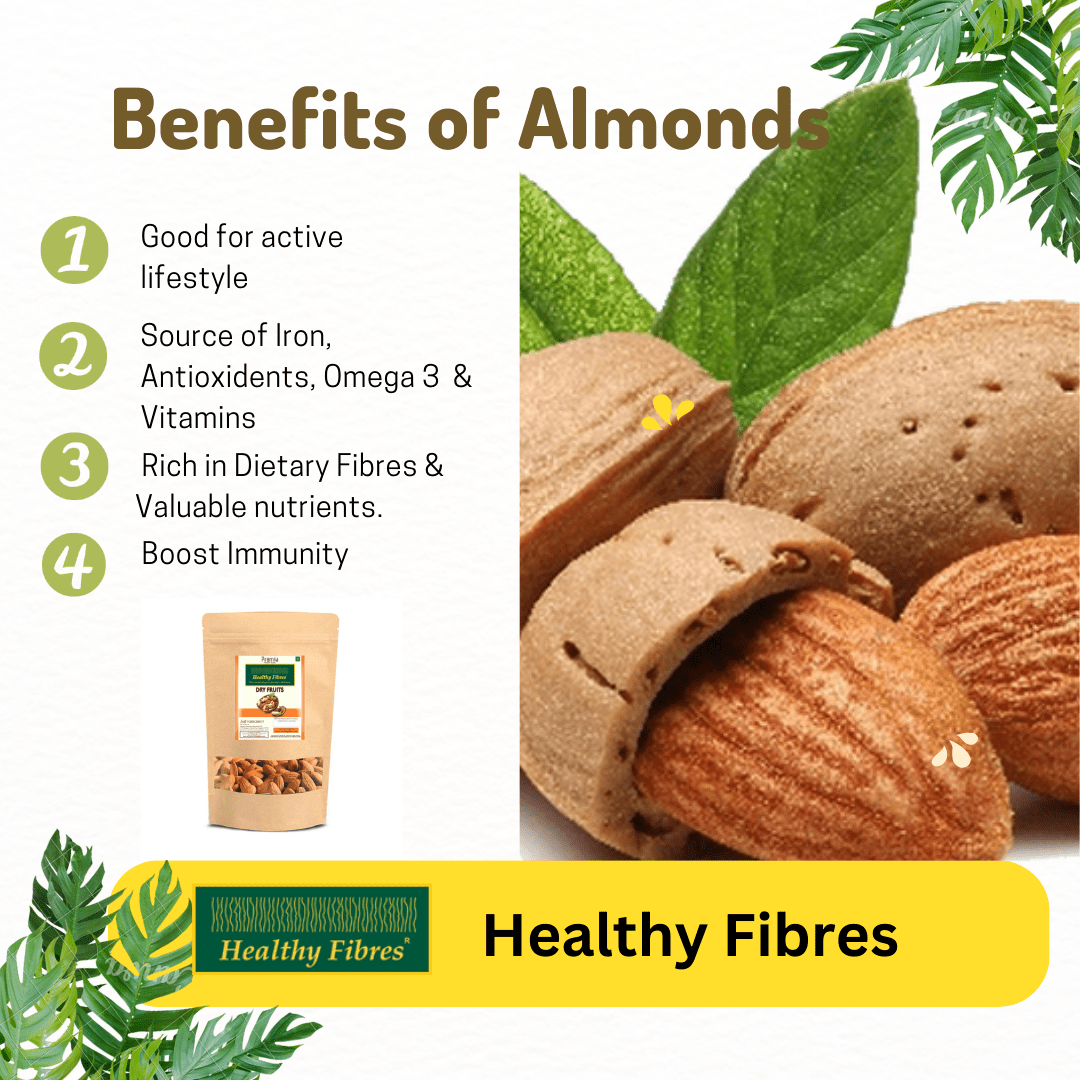 Almonds Nutritional Powerhouse and Healthy Snack