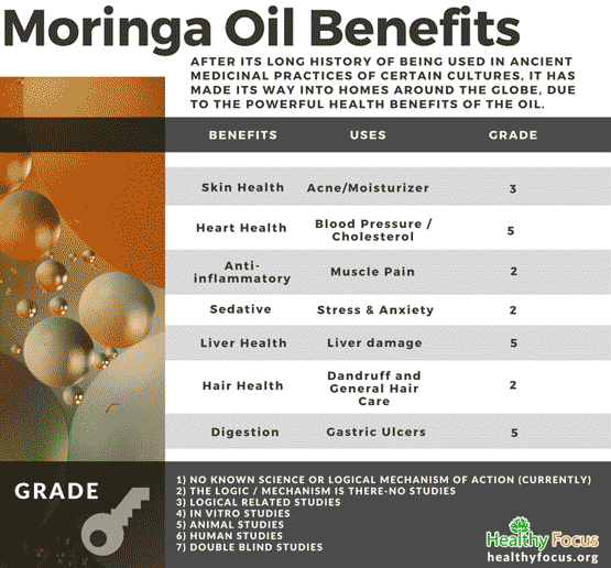 9 Amazing Benefits of Moringa Oil Healthy Focus