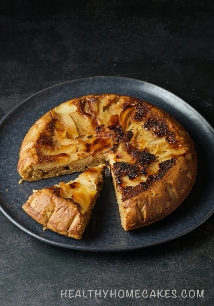 Apple Pie Without Oven (Refined Sugar Free) Healthy home cakes