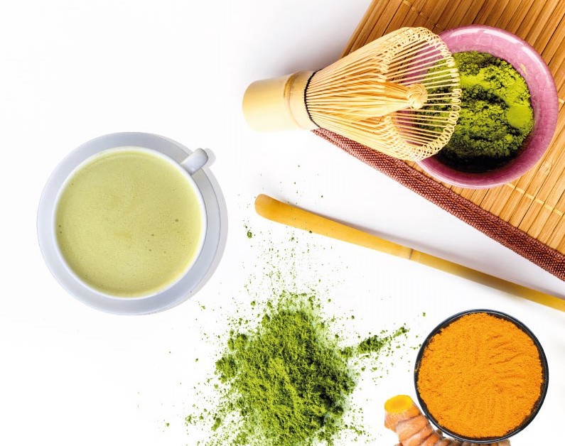 Matcha Green Tea with Turmeric Benefits Healthy Huemans