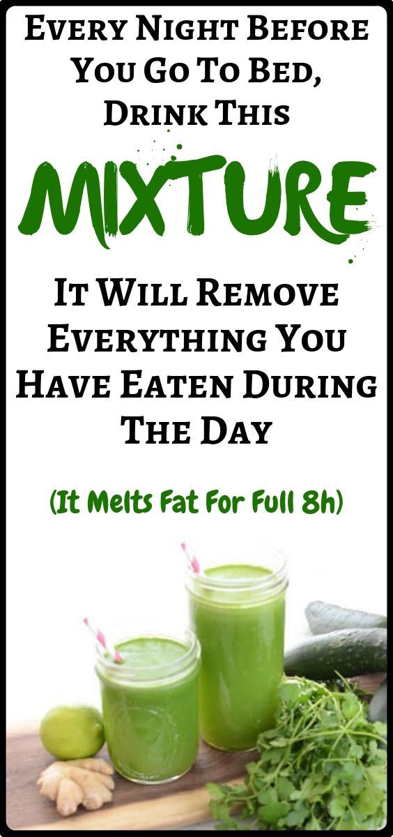 Every Night Before You Go to Bed, Drink This Mixture You Will Remove