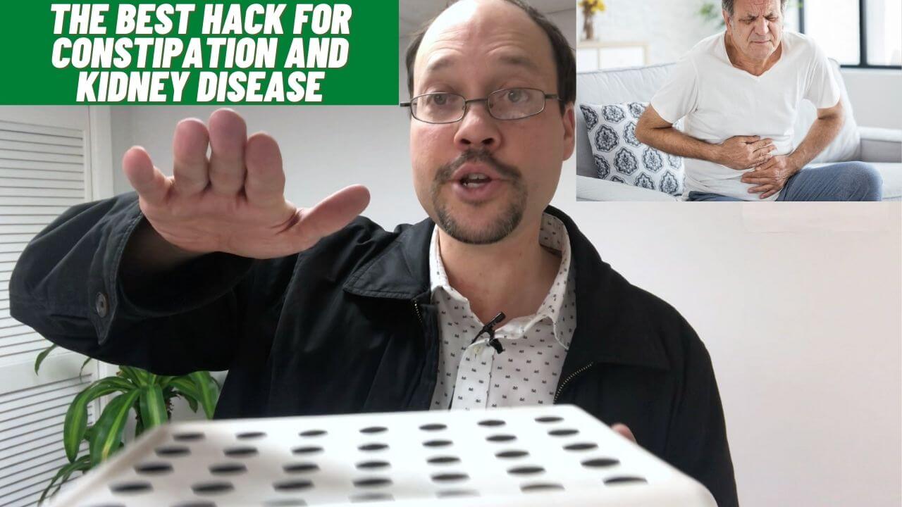 Kidney Disease And Constipation Video 3 THE POOP STOOL