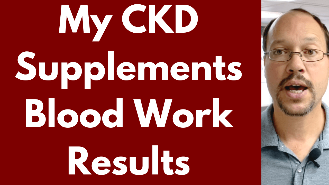 Blood Work Results How My Daily Supplements Helped Kidney Function
