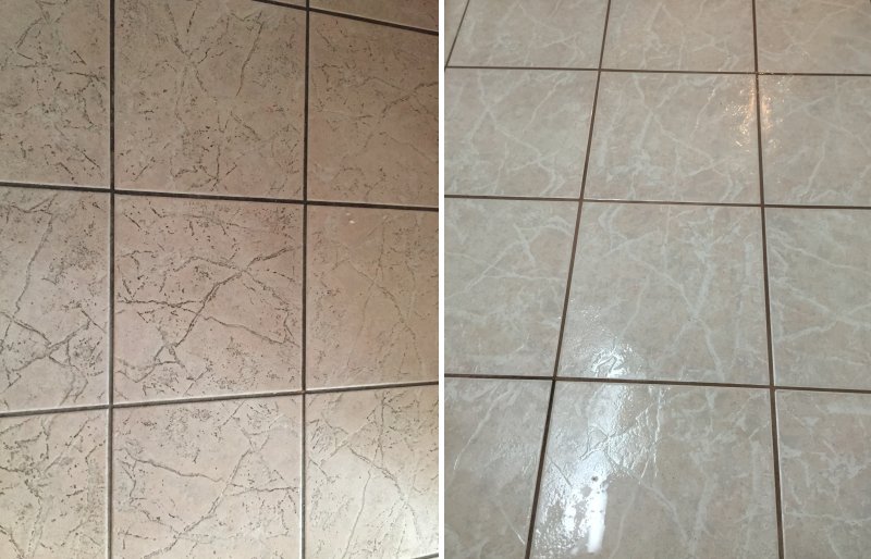 Before & After Healthy Living Carpet & Tile