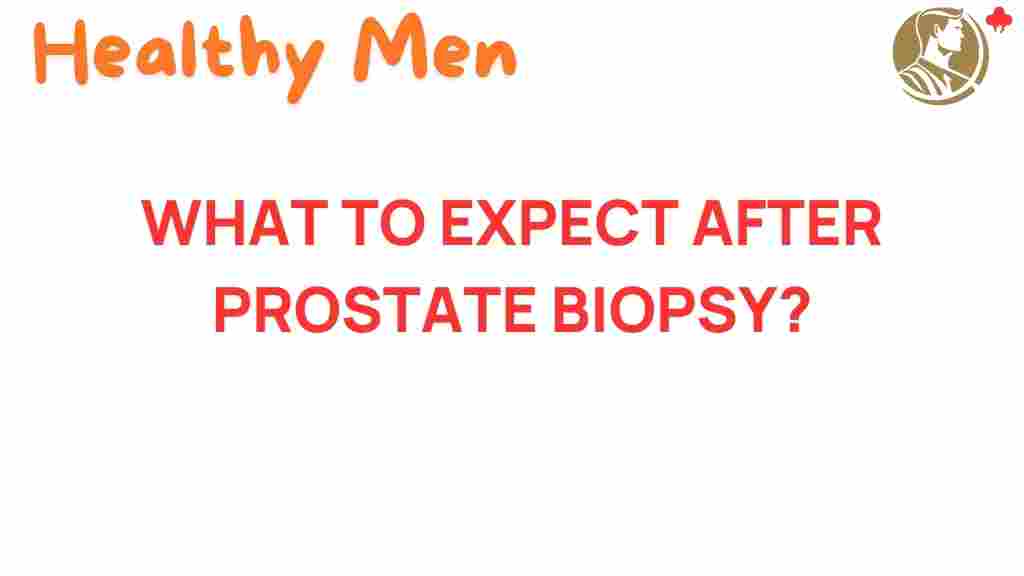 What to Expect After a Prostate Biopsy: Insights and Guidance