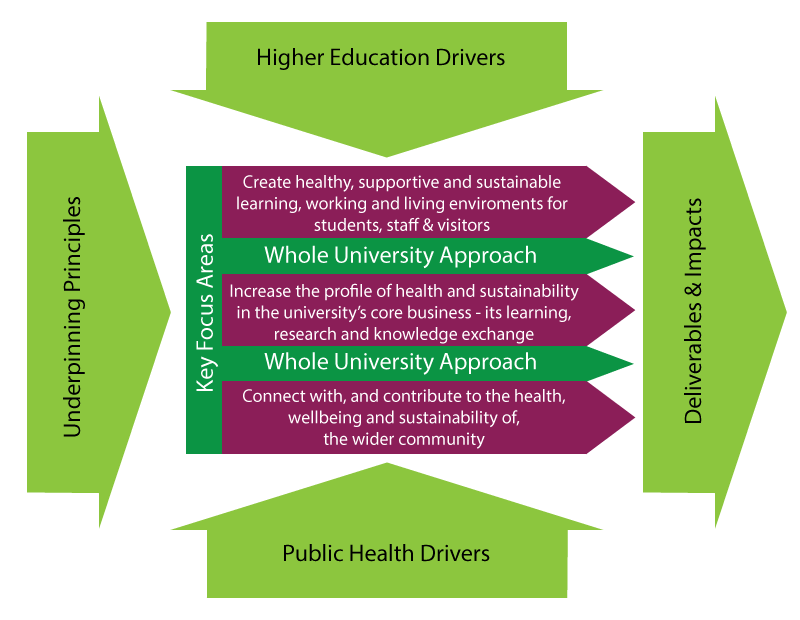 Model & Framework for Action Healthy Universities
