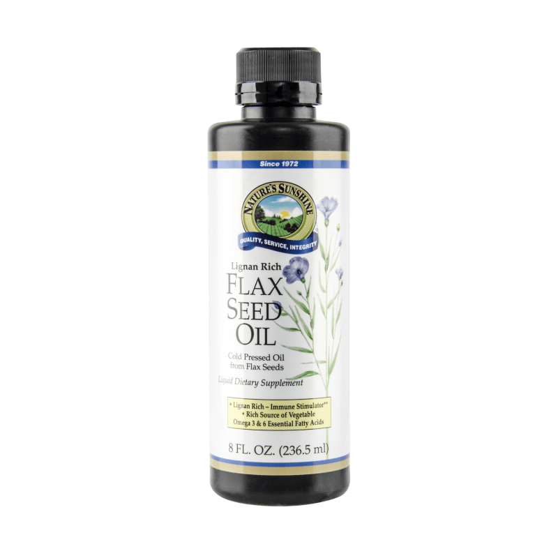 Healthy Warehouse Buy Nature's Sunshine Flax Seed Oil Liquid