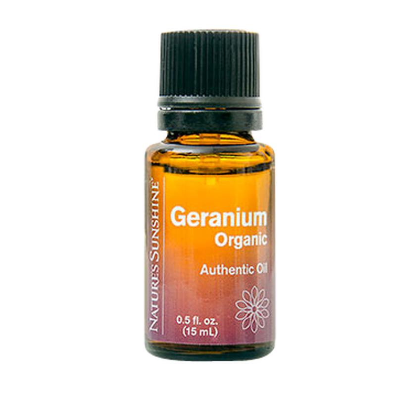 Healthy Warehouse Buy Nature's Sunshine Geranium Oil, Organic