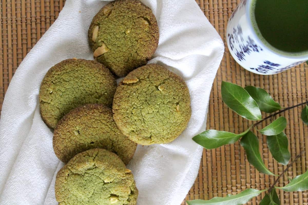 Healthy Matcha Green Tea Cookies (Keto & Sugar Free) Healy Eats Real