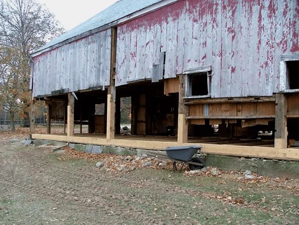 Barn Restoration in New Hampshire & Vermont | Sill Repair | Rott