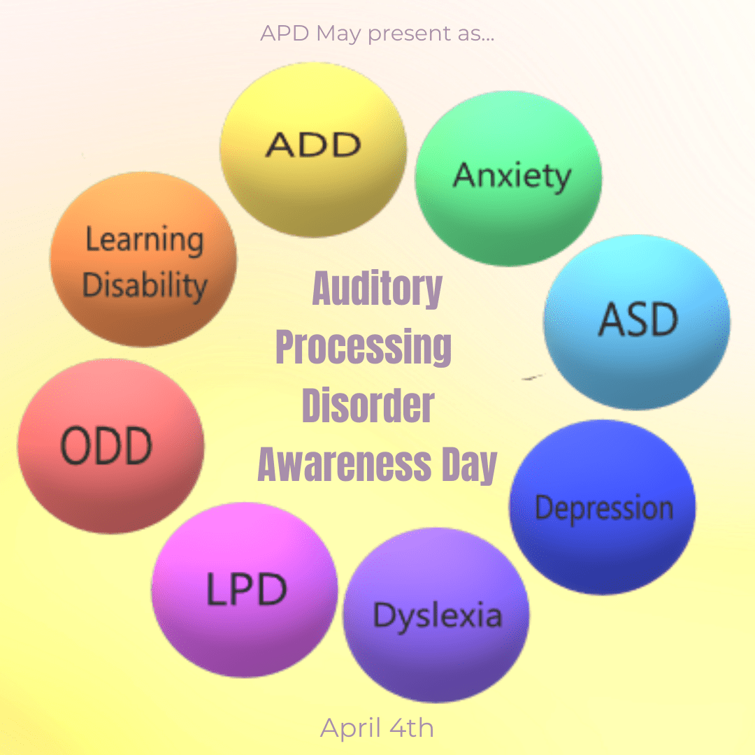 Auditory Processing Disorder Awareness Day Hearing Kids