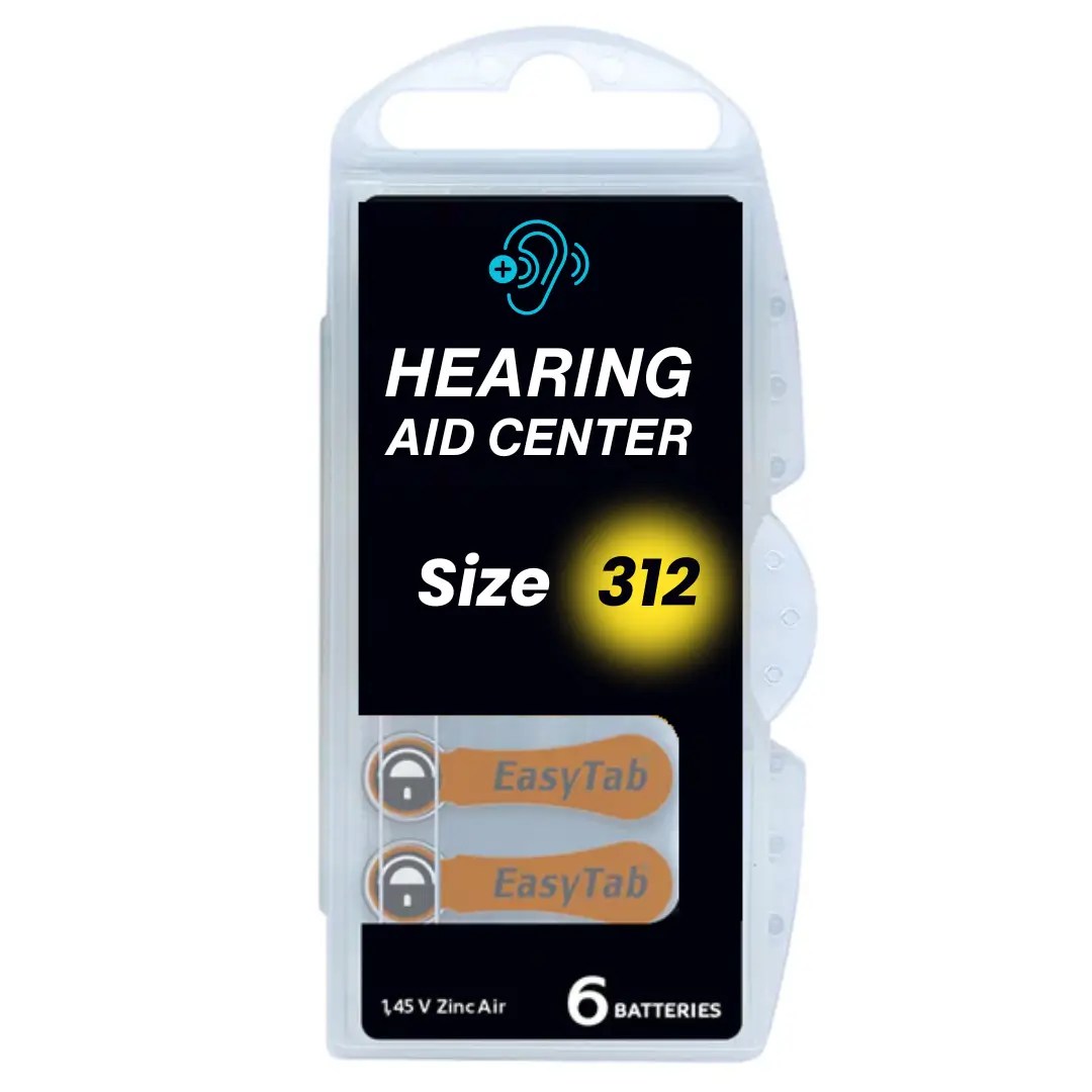 Hearing Aid battery Size 312 Hearing Aid Center