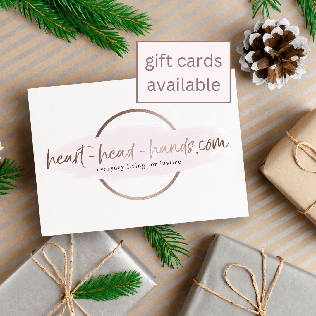 Gift Cards Heart Head Hands