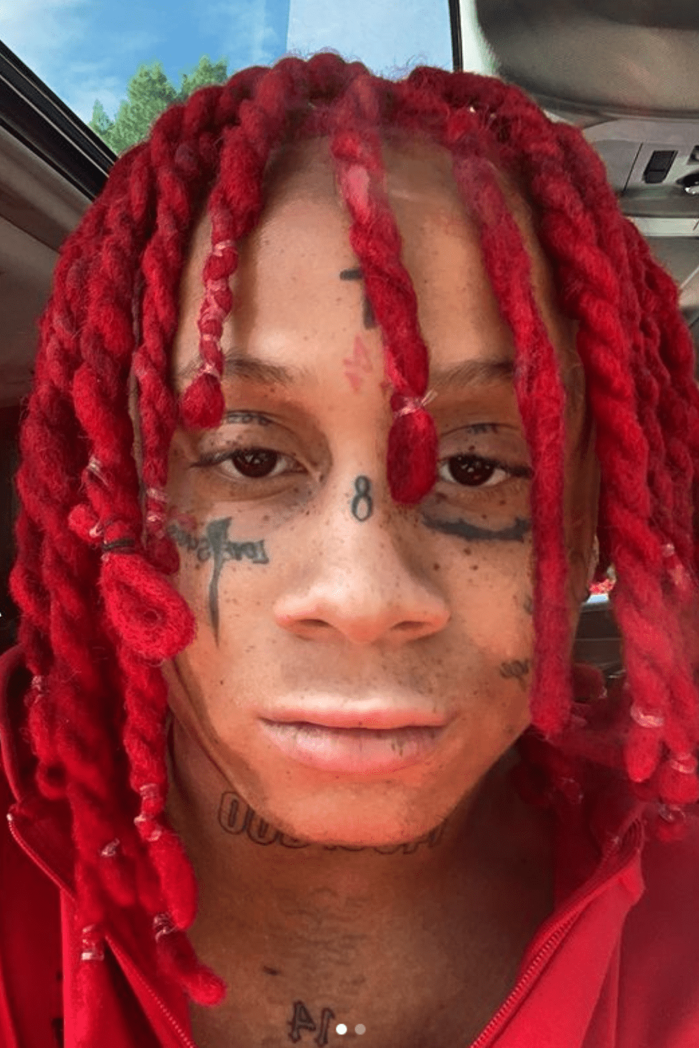 Trippie Redd Dreads (Detailed Look) Heartafact