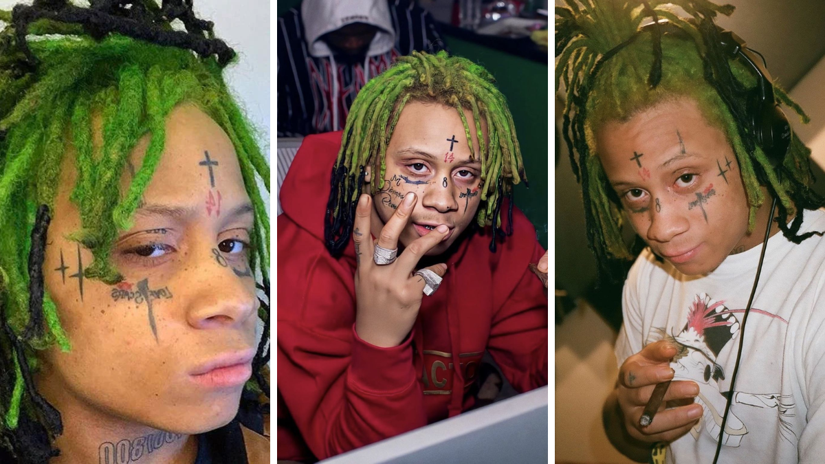 Trippie Redd Dreads (Detailed Look) Heartafact